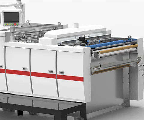 Intelligent Servo Hot Knife Powder Removal Laminating Machine